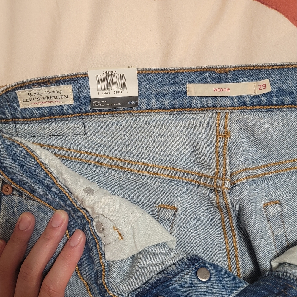 Levi's Wedgie fit straight jeans